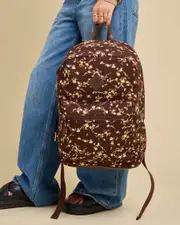 [Ava And Ever] Ava And Ever Betsy Cord Backpack in Brown Floral One Size Brown Floral