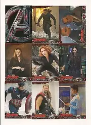 Avengers: Age of Ultron Complete Set ( 90 Cards) 2015 Upper Deck