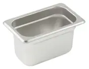 Anti-jam Steam Pan, 1/9 Size, 4", 24 Ga S/S (12 Each)