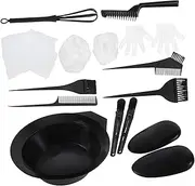 Ipetboom Hair Dyeing Tool Supply Easy to Clean Reusable Hair Dyeing Kit Combs Ears Covers