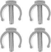 4pcs Folding Walker C Shape Clips Replacement Crutches Handle Clamp Buckle Climbing Stick Pole Clips for Walker Crutches And Cane