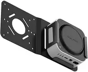 Metal Mount for Mac mini M4 VESA Monitor Arm Extension Plate Accessory Compatible with 75x75/100x100mm Holes