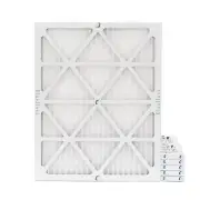 20x24x1 MERV 13 Pleated AC Furnace Air Filters by Glasfloss. 6 Pack