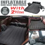 Inflatable Car Back Seat Mattress Portable Travel Camping Soft Rest Air Bed SUV