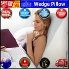 Giselle Bedding Wedge Pillow Memory Foam Bed Cushion Neck Back Support Beige