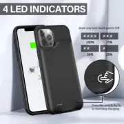 Battery Case For iPhone 12/12 Pro/12 Pro Max/12 Mini Charging Cover Power Bank