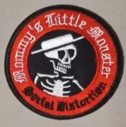 Social Distortion embroidered Iron on or Sew On patch Est. 3" High Quality