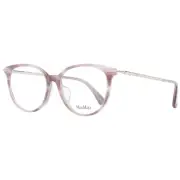Max Mara MA-1053749 Women Pink Optical Frame Plastic Spotted Round Eyeglasses