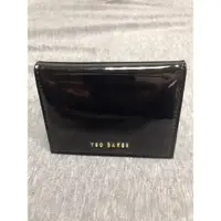 在飛比找蝦皮購物優惠-英國🇬🇧輕時尚品牌TED BAKER 亮皮小錢包 卡夾