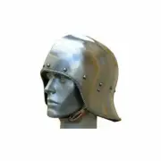 Medieval 18G Open Face German Sallet Viking Helmet Knight Helmet Spartan Helmet