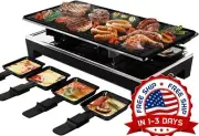 Control de temperatura ajustable de la mesa de parrilla eléctrica portátil NUEVO