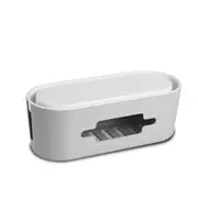 Socket Cable Storage Box Cable Organizer Wire Management Box GRAY-WHITE COLOR