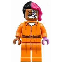 在飛比找蝦皮購物優惠-LEGO 樂高 超級英雄人偶 sh345 双面人 囚服版 7
