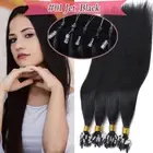 THICK 300S Micro Loop Ring Micro Beads Russian Real Remy Human Hair Extensions
