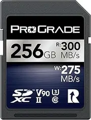 ProGrade Digital SDXC UHS-II V90 Iridium Memory Card (256GB)