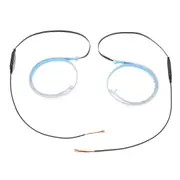 2Pcs 30CM Soft Switchback Sequential Signa Lamp Headlight Kit LED Strip DRL Light