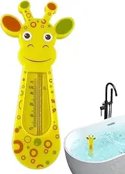 Baby Bath Thermometer - Giraffe Bath Thermometer | Baby Bath Thermometer Floating Toy | Baby Shower Thermometer | Cute Giraffe Baby Bath Temperature Thermometer | Infant Bath Thermometer Baby For Todd