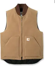 Carhartt V01 Firm Duck, vest , color: Light Brown , size: XL