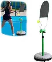 Tennis Trainer, Tennis Training Aid Machine, Tennis Rebounder Trainer, Tennis Practice Equipment, Portable Tennis Trainer for Swing Practice Tennis Rebounder for Solo Practice and Skill Improvement