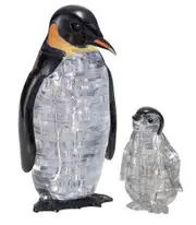 3D Penguins Crystal Puzzle