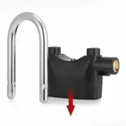 Tough Waterproof Lock featuring a Loud Alarm to Deter Potential Thieves