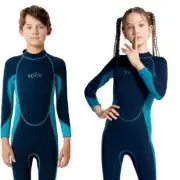 Vofiw Kids 3mm Wetsuit | Full Length Neoprene Wetsuit, Navy New Sz 12