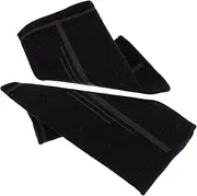 SUPVOX Volleyball Arm Guard Ankle Straps Carpal Wrist Wraps Wristband Gym Accessories Grip Sleeves Brace Ankle Weights Hand Phone Protector Thumb Belt Arm Strap Black Polyester