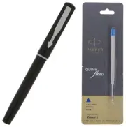 Parker Beta Neo Chrome Trim Ball Pen With Quink Flow Ballpoint Refill Pack / FS