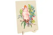 125pc Puzzle Master Kids Wooden Jigsaw Puzzle Major Mitchell Cockatoo 12y+