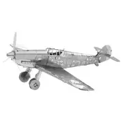 Fascinations Metal Earth Messerschmitt BF-109 Airplane 3D Steel Puzzle Model Kit