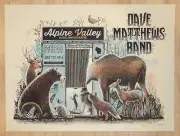 Dave Matthews Band Iron On Transfer For T-Shirt & Other Light Color Fabrics #2