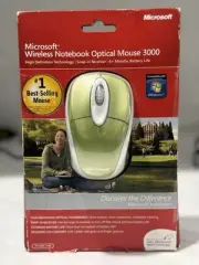 NEW Microsoft Notebook 3000 Wireless Optical Mouse Special Edition Mac PC Sealed