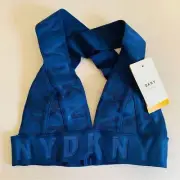 DKNY Runway navy blue strappy bralette Size small