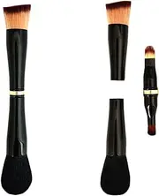 Travel Makeup Brushes Set, Sinide 4 in 1 Portable Eyeshadow Brush, Concealer Brush, Foundation Blending Powder Blush Brush, Mini Facial Cosmetic Set for Mineral Powder, Contouring, Cream (1pcs)
