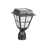 ST4327Q-A LED Post Solar Cap Light Outdoor Bright Warm White Cast Lamp