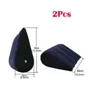 2PCS Adult Inflatable Sex Triangle Pillow Triangle Love Position Cushion Couple