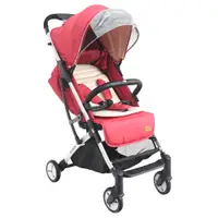 在飛比找e-Payless百利市購物中心優惠-BabyBabe 嬰幼兒登機推車(附柔軟坐墊)-寶石紅