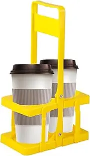 Beer Carrier – Durable Beer Holder with Convenient Transport | Multi-Purpose Milk Bottle Holder for Home Or Outdoor Use | Reusable Drink Carrier for Bottles, Jars, and Beverages