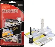 Windshield Crack Repair Kit - Windshield Repair Kit for Chips and Cracks | Resin Adhesive Solution with Syringe Plunger Scratch Fixer for Window Truck Glass