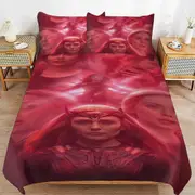 v2883 Bed Sheets Bedding Wanda Maximoff Bedding Sets Ultra Soft Skin-Friendly Duvet Cover 3 Piece, Cute Comforter Cover Bed Set for Boys Girls Kids (