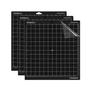 Cricut Maker Replacement Cutting Mat 3Pk 12" x 12" Black Adhesive Standard Grip