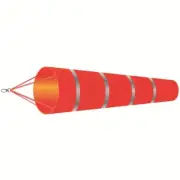 Airport Windsock 150cm Rip Stop Polyester for Wind Direction Indication