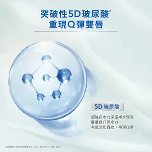 (2入組)【NIVEA 妮維雅】5D玻尿酸修護精華潤唇膏(透明無色/裸透玫瑰)5.2g (護唇膏/5D護唇膏)