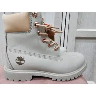 【全新，未落地】Timberland - 女款淺褐色磨砂革冰淇淋系列 6吋靴 (23.5公分) #女靴 #防水靴 #中統