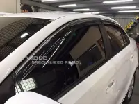 在飛比找Yahoo!奇摩拍賣優惠-巨城汽車精品 豐田 NEW VIOS 原廠型 鍍鉻晴雨窗 一