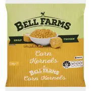 Bell Farms Corn Kernels Snap Frozen 1kg
