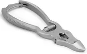 Blizzard Toenail Clippers - Podiatry Tool German Forged - 4.75 inch Cantilever Nail Nippers to Cut Thick Toe Nails - Hospital Grade 12cm - Barrel Spring