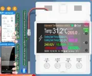 WiFi Thermostat Temperature Controller Timer Switch Heating Cooling Kit 100A