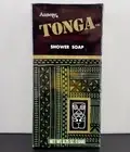 AMWAY TONGA SHOWER SOAP TIKI SOAP ON A ROPE 1969 Vtg 1 barNew in Box 8.25 oz
