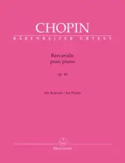 Barcarolle in F-sharp maj op. 60